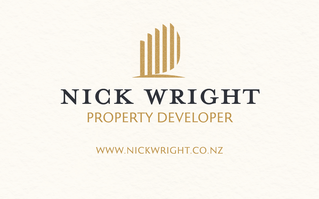 nick wright business card front