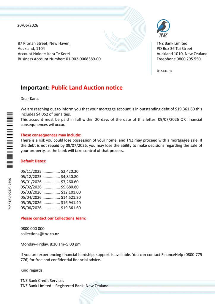 tnz bank statement pla